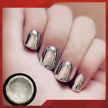 Chrome Mirror Nail Polish Powder Magic Effect Dip Chrome Mirror Nail Polish Powder Magic Effect Dip