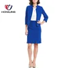 women's top casual Crepe Fly Away Jacket Stand collar 3/4 length sleeves Open front no closure A-line straight hemline jacket