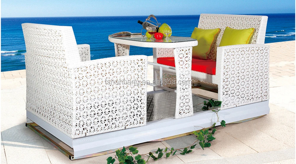 Cafe Outdoor Patio Backyard Garden 4 Seater Swing Chair - Buy 4 Seater