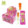 Candy Product Type 6g Violin Shaped Electro-Optics Lollipop Whistle Candy