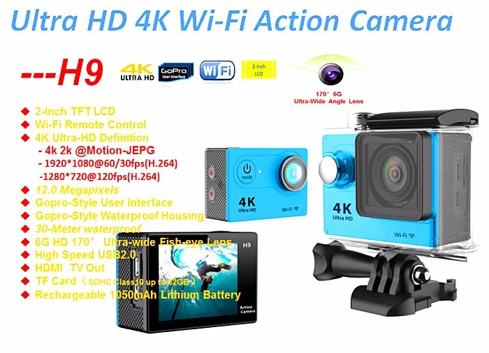 17 New Product China H9 H3r H8r Original 1080p Ultra Hd Wifi 4k Action Camera Sport Camera Buy 4k Action Camera 4k Sports Camera Sport Camera Product On Alibaba Com