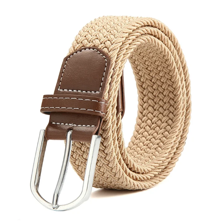 Custom 3.8cm Elastic Nylon Braided Woven Belt - Buy 3.8cm Woven Belt ...