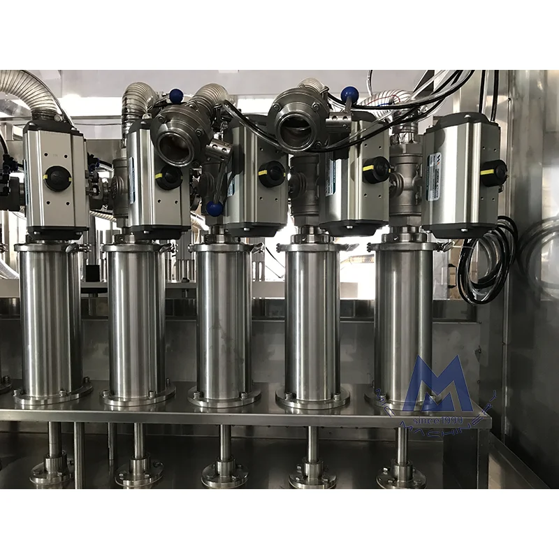 Miczf8 Automatic Linear Servo Driven Piston Pump Filler For Edible Oil