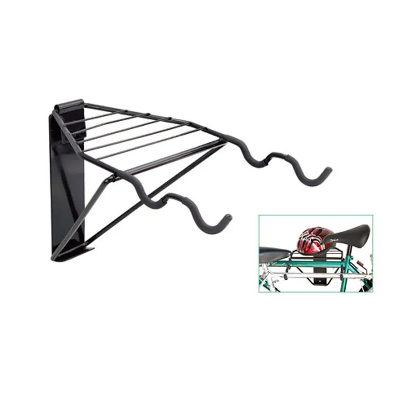 Horizontal Bike Rack Hanger Rack Garage Wall Mount Bike Steel Hook