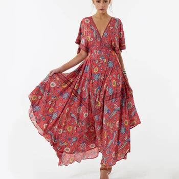 boho floral print