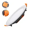 Hot sale factory direct price all in one surface mounted ip44 12w panel led light embedded downlight