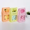 Wholesale premium heart shape mini bath fizzies in gift box for home relaxing spa time