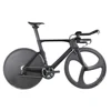ICAN super light quality full carbon single speed fix gear bike only 9.11kg TT/time trial/triathlon aero race bicycle