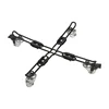 Factory Supply Heavy-duty Metal Plant Dolly, Flowerpot Trolley Pot Caddy,Removable Flower Stand with Universal Wheel