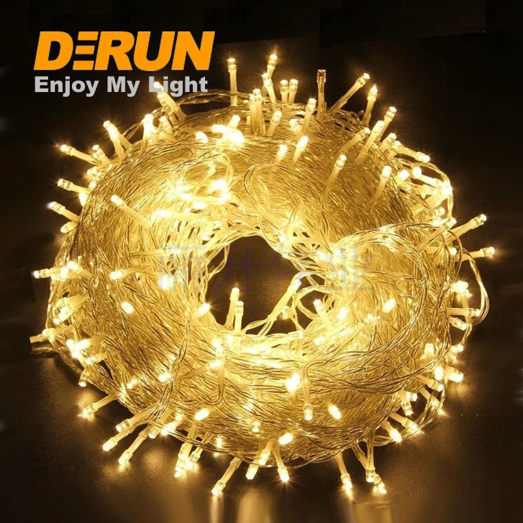 Amazon hot sale 10m 20m LED Chain for Indoor Outdoor Birthday Wedding Party , DEC-110/220V