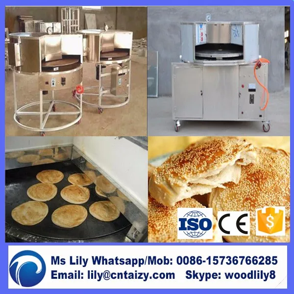 Automatic Arabic Pita Bread Machine India Nana Bread Machine Gas