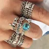 Fashion Women New Arrival Rings Sets Gemstone 11pcs /Sets Finger Ring Sets