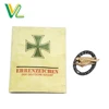OEM Design high quality Zinc Alloy Metal Matt Gold Embossed Eagle for sale Honor Medal