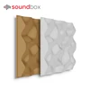 Diffusion Panel 3D Acoustical Diffuser Wall Panel with LED for Recording Studio Equipment Home Cinema