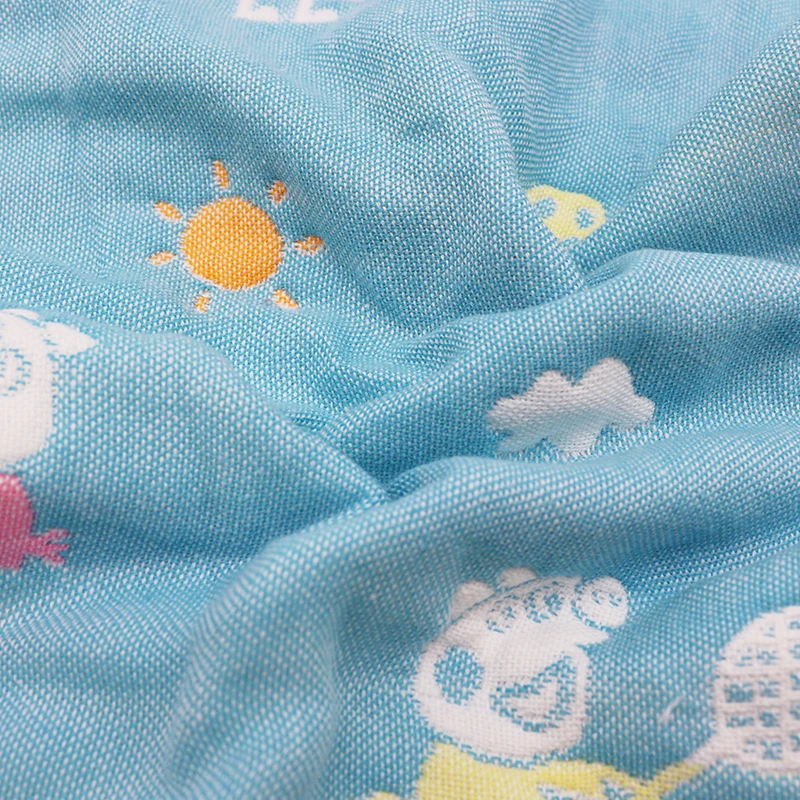 Wholesale Best Cotton Gauze Baby Towel With Beautiful Jacquard Cotton Face Towel