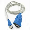 XGDD Universal PL2303 chip USB 2.0 A to RS232 DB9 Male serial cable 3 feet