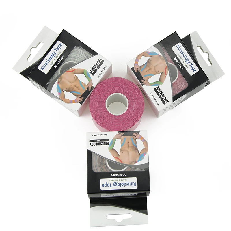 Kinesiology Stretchable Sticky Tape Tape Waterproof Tape 5cm*5m