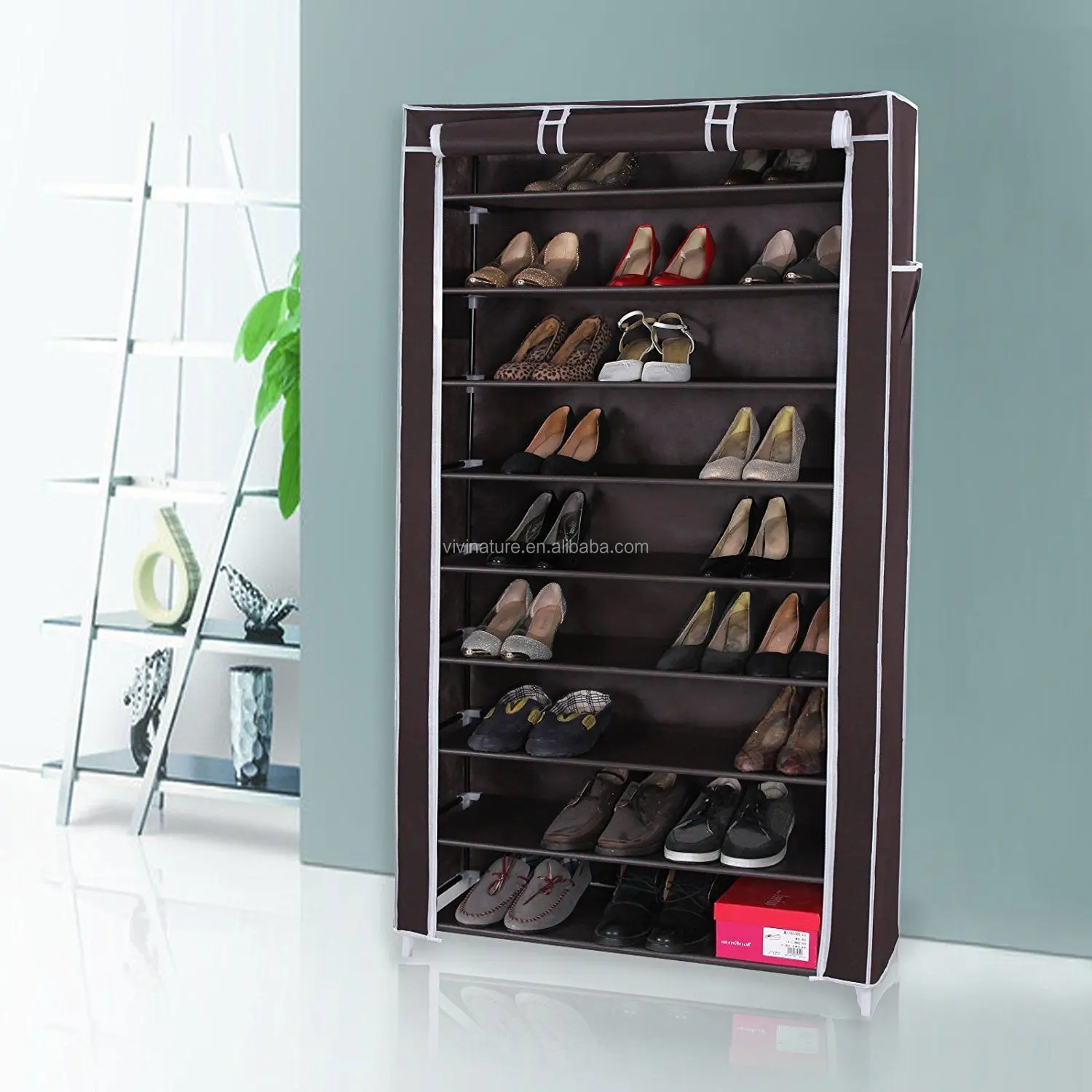 Baru 10 Tier Shoe Rak Kabinet 30 Pasang Dengan Sarung Dinding Bench Shelf Shoe Menara Buy Sepatu Rak Rak Sepatu Twoer Untuk 30 Pasang Sepatu Rak Rak Tower Product On Alibaba Com