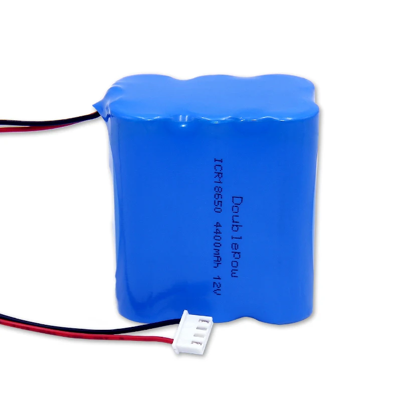 Factory Customized 4400mah 12 Volt Lithium Rechargeable 18650 Li Ion