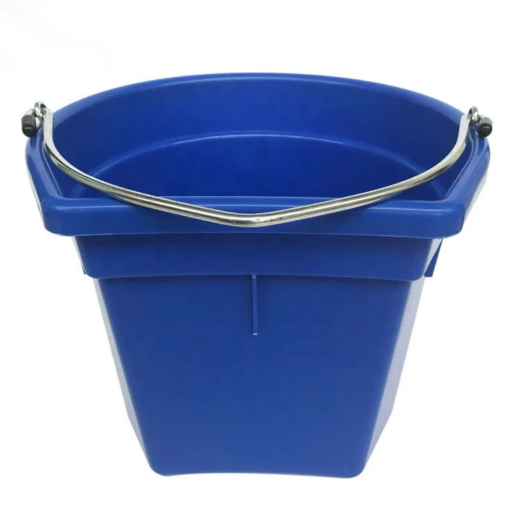 Esd 20l Plastic Flat Back Water Or Feed Buckets For Horses Buy