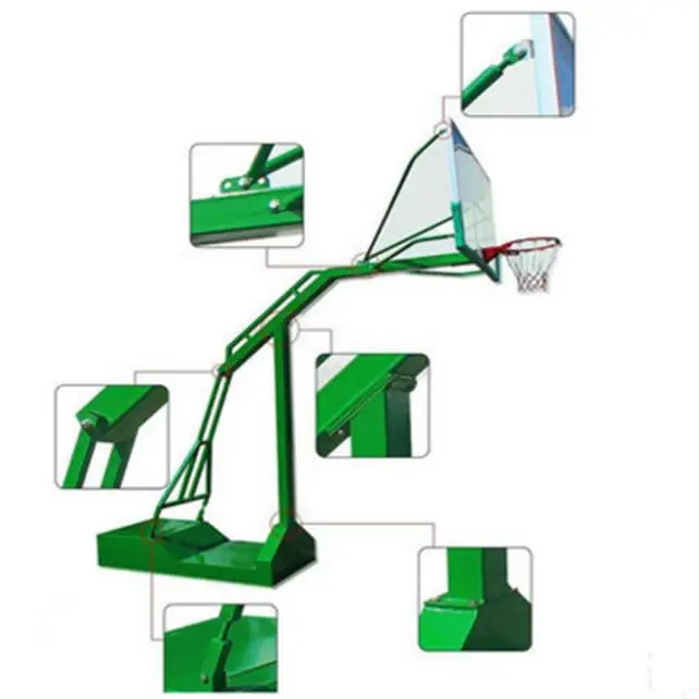 Good Price Basketball Hoop And Adjustable Movable Basketball Stand