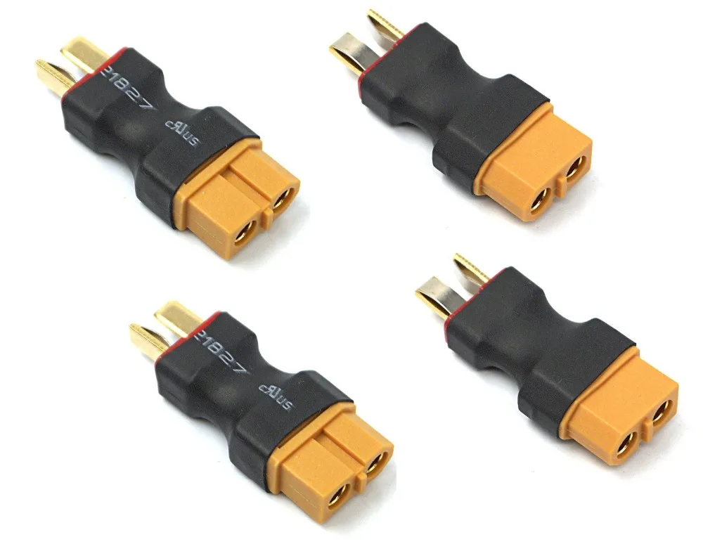 RC Plane Car connectors adaptors plugs XT60 EC3 T-Connector Dean HXT JST Tamiya