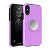 2019 Hot Selling Luxury Fashion Airbag Bracket Back Cover with Car magnetic sheet Phone Cases For iPhone X 8 7 6 6SPlus