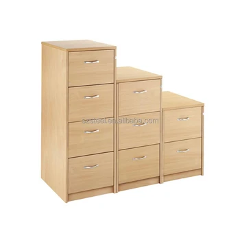 Wooden Top 2 3 4 Drawers Fixed Strong Lateral Filing Cabinet Buy