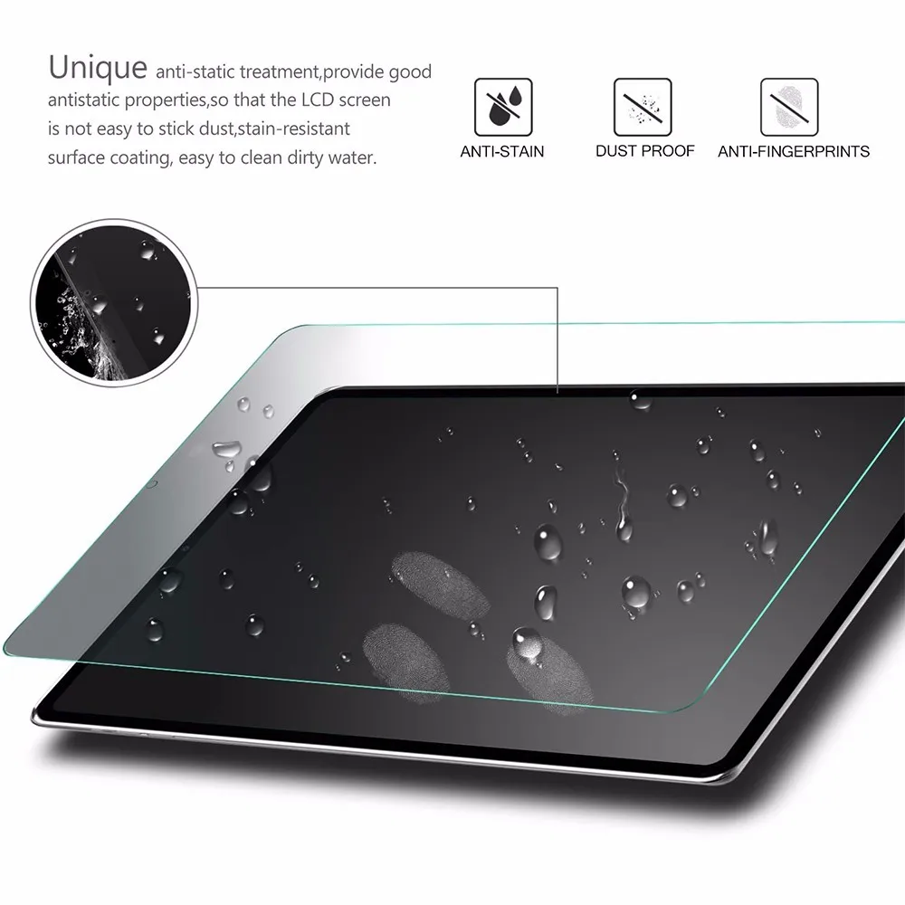 Custom Made Premium Tempered Glass Screen Protector For Ipad Pro 11 12. ...