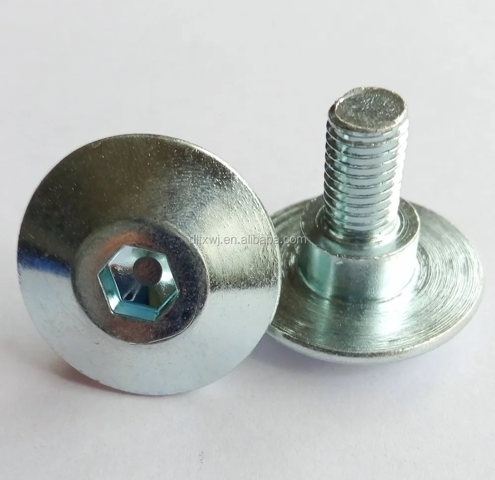 Pack of 10 SHOULDER SCREW KNOB SLOTTED 6-32