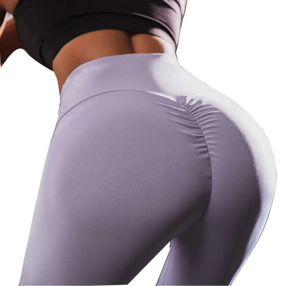 Women Slimming Yoga Leggings, High Waist Sexy Butt Lift Elastic Anti