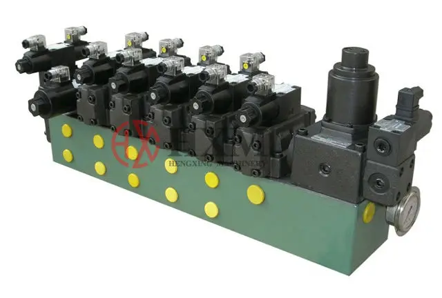 hydraulic valves for fly ash block machine