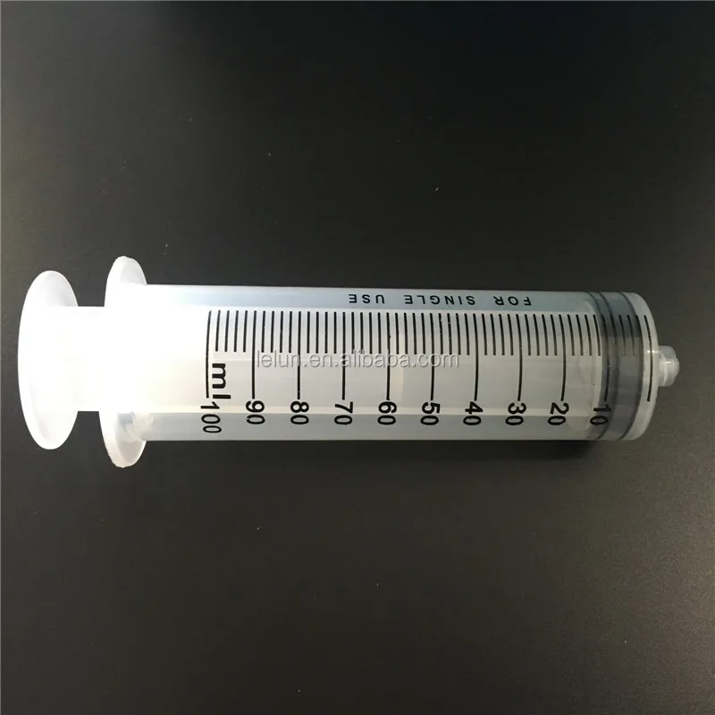 Disposable 100ml Big Large Volume Syringe,Luer Lock Buy Large Syringe
