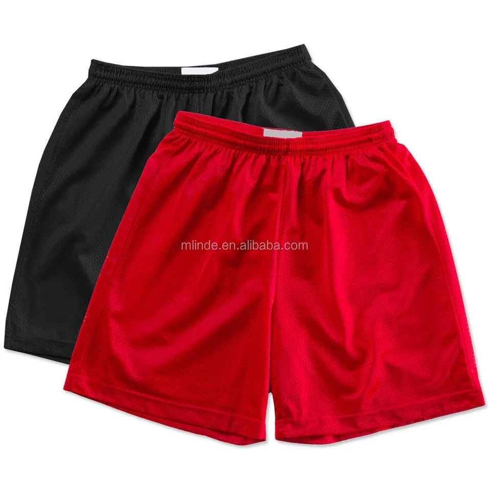 Wholesale Mens Athletic Shorts Full Tricot Lining Elastic Waist