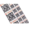 Thermal Transfer Rolls Self Adhesive Label Qr Code Sticker
