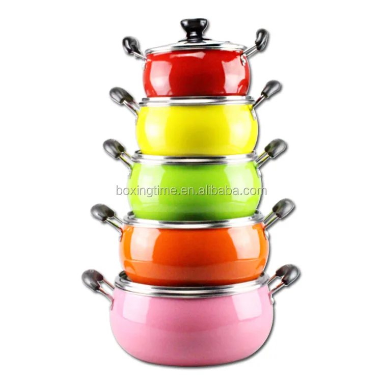 Stainless steel pearl color single/double bottom soup pot boiling soup multi-functional cooking pot