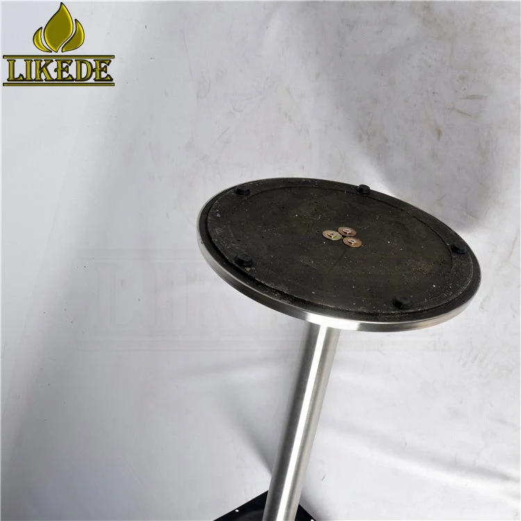 Wholesale Cheap Round Stainless Steel Dining Table Base Leg Circle Furniture Legs