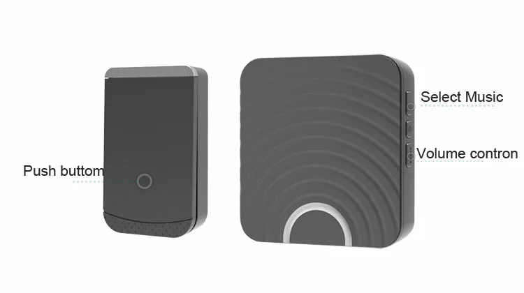 design alarm wireless doorbell