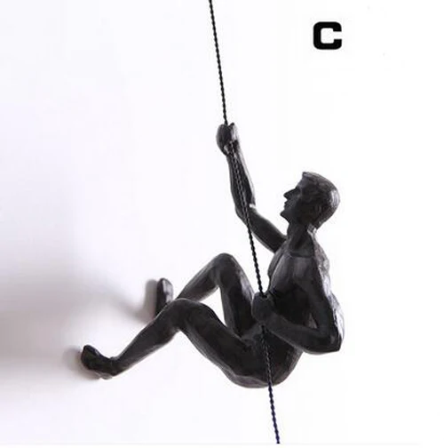 resin climbing man