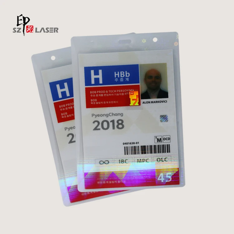 Custom Holographic Transparent Laminating Pouches Buy