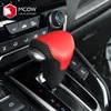 High Quality Genuine Leather Car Gear Shift Knob Cover Used For CRV 2017-2019