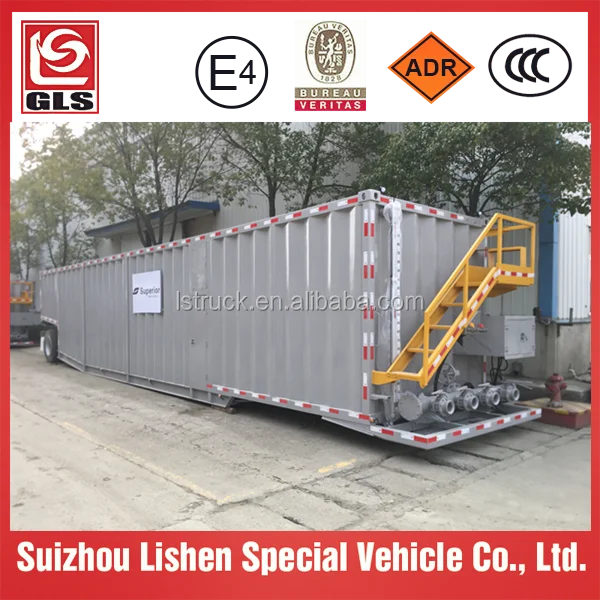 80000l Skidmounted Frac Tank,500bbl Frac Tanker For Oil And Gas Well