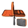 SUPER JOURNEYING Polyester Double Layers Digital Storage Gadget Cases Phone Electronic Device Travel Bag Gadget Organizer Bag