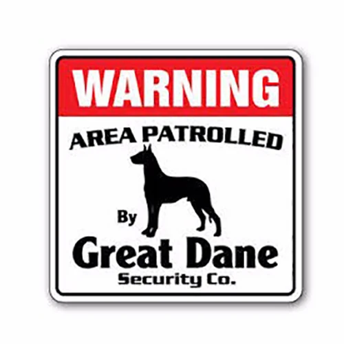 Пользовательские предупреждающие знаки Остерегайтесь собаки знак