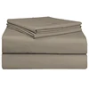 2018 High Quality Bleached Pure Bamboo Nature Bedding Sets Flatted Sheet