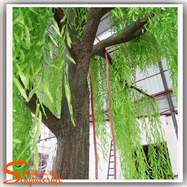 Customize Willow Tree Figurines Artificial Weeping Willow Tree Fake