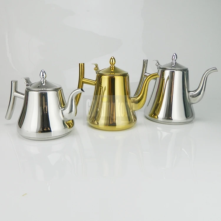 Guangdong Kingkong Arabic Stainless Steel Tea Kettle/tea Pot Set With