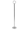 Menu Table Number Sign Display Stand
