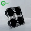 Disposable take away coffee plastic 2 compartment cup 4 compartment cup carrier holder tray