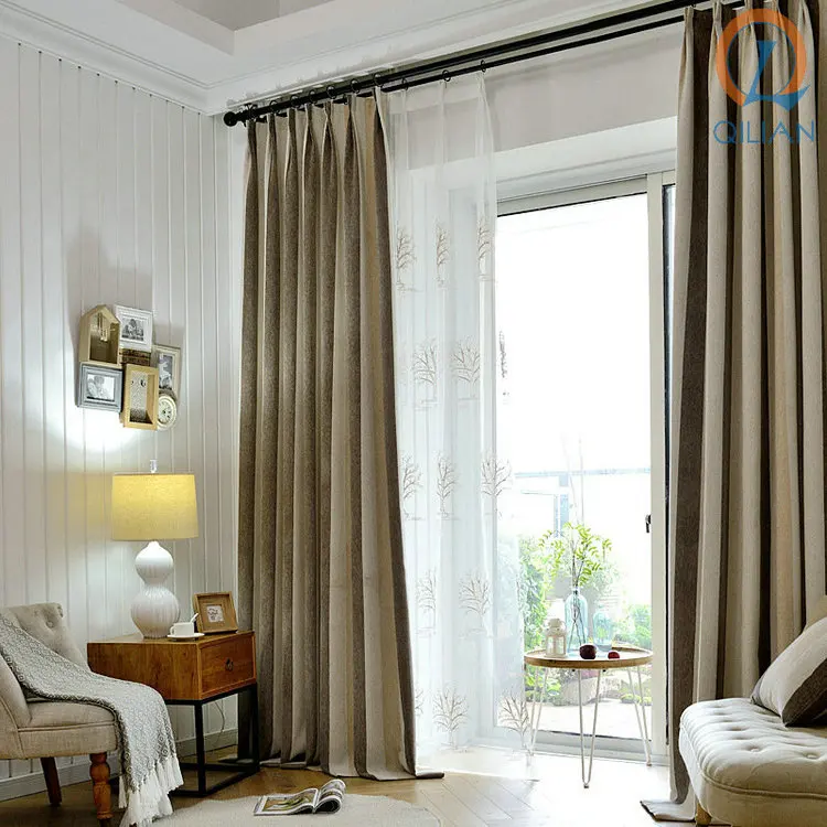 Solid Colors Chenille 108 Inch Drapes Curtain For Home Buy 108